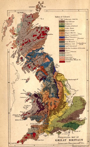 Beauitiful old Geology Maps